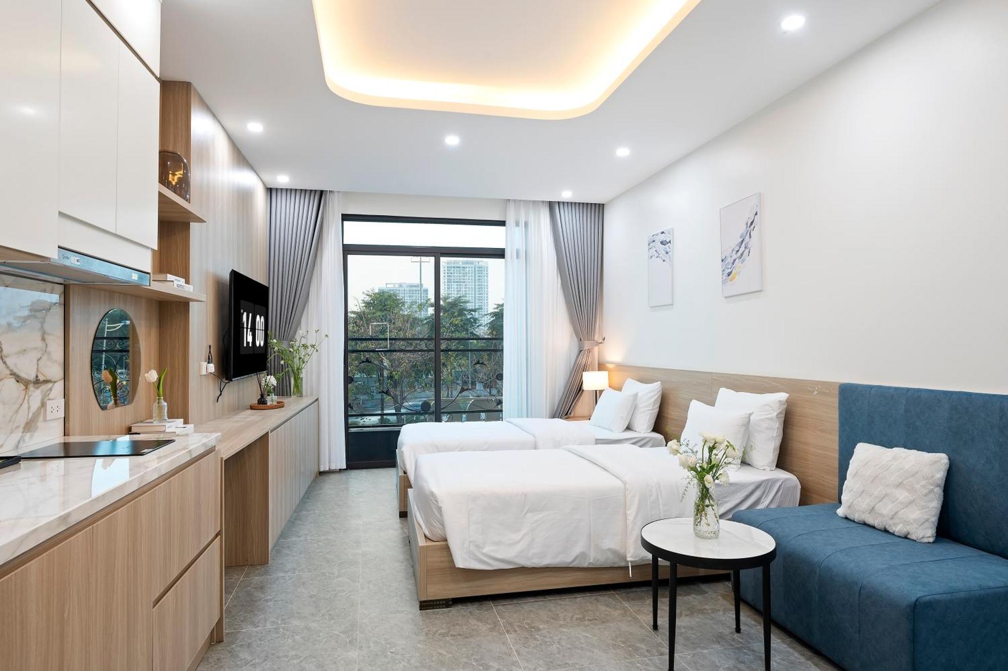 22Land Cosmos Hotel Hanoi Buitenkant foto